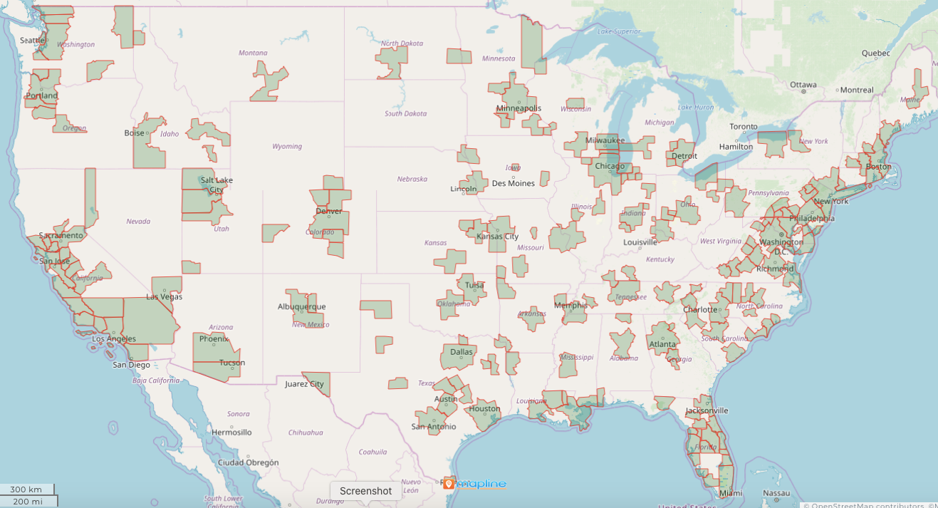 Coverage Map HomeAdvantage Resource Center   Agent Coverage 